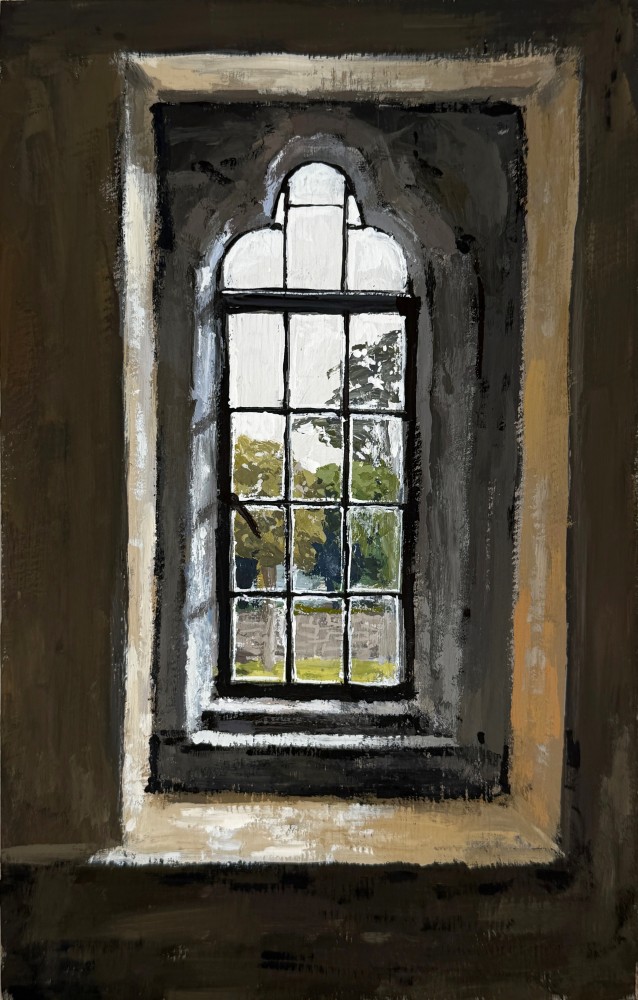 British Artist Matthew Wood - Gwydir Castle Window